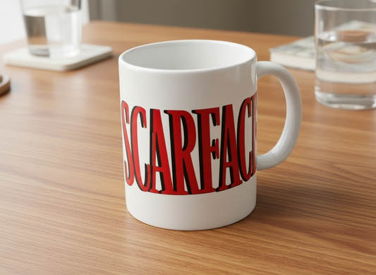 Scarface - UVDTF Wrap for cups/hard surfaces sticker