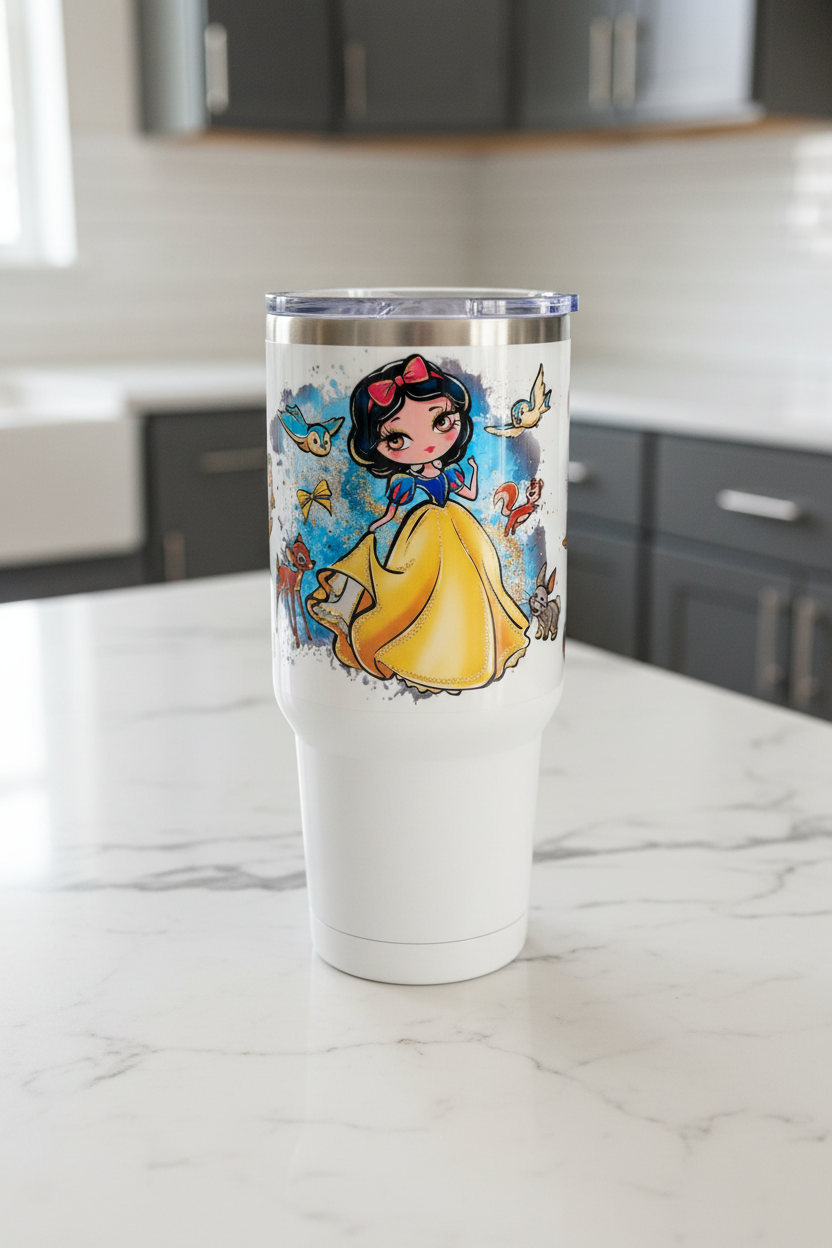 Snow White & Dwarves - UVDTF Wrap for cups/hard surfaces sticker
