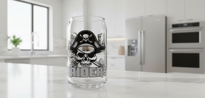Raiders Skull - UVDTF Wrap for cups/hard surfaces sticker