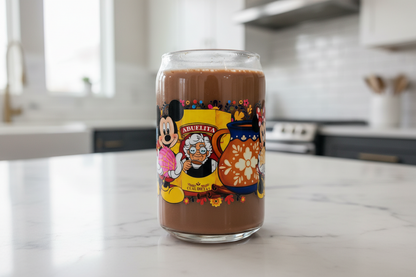 Envoltura UVDTF de chocolate Mickey y Minnie Abuelita