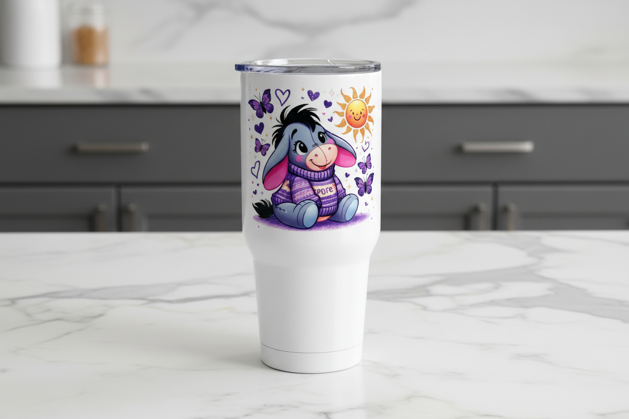 Eeyore Sunshine - UVDTF Decal for cups/hard surfaces sticker
