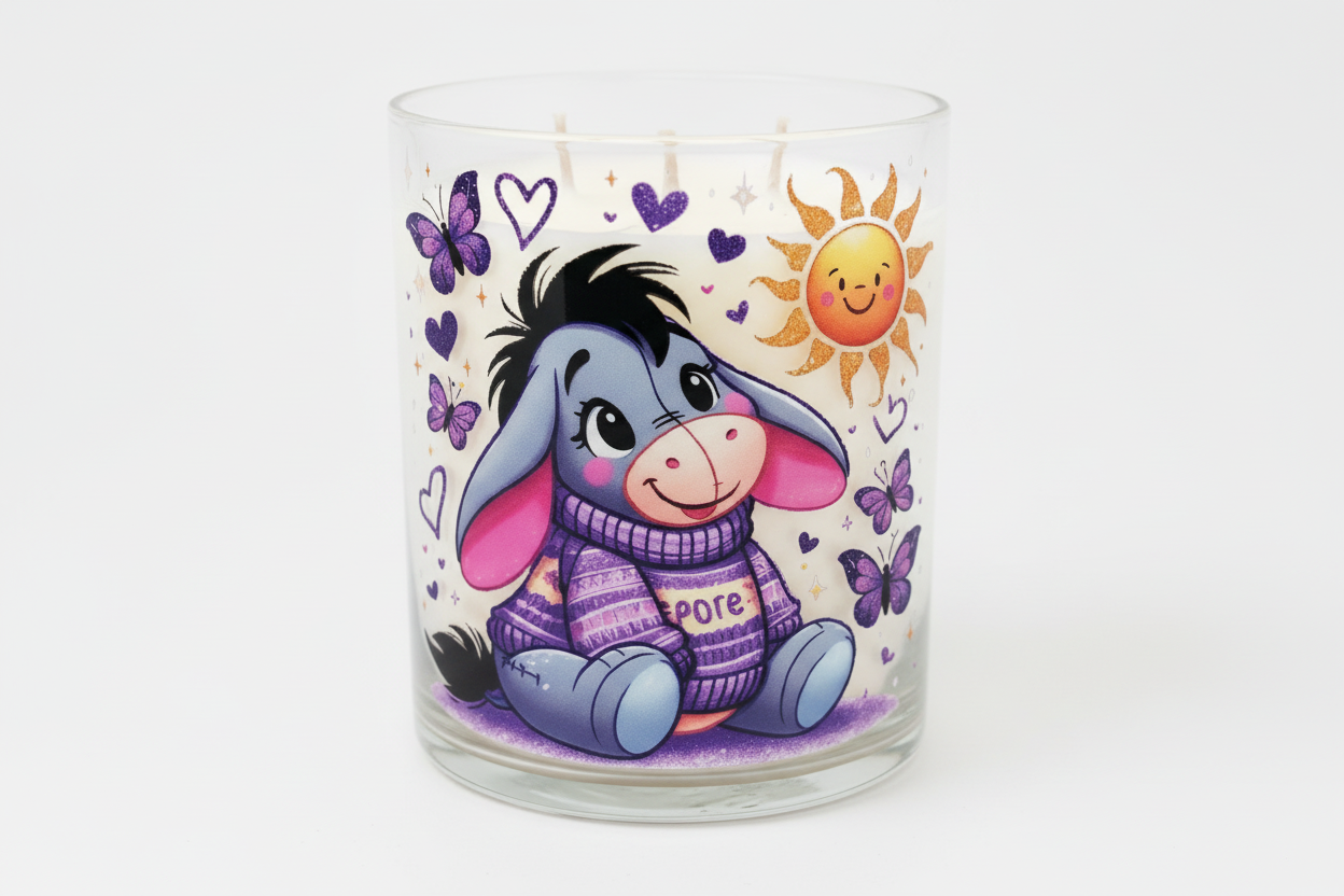 Eeyore Sunshine - UVDTF Decal for cups/hard surfaces sticker