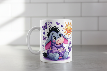 Eeyore Sunshine - UVDTF Decal for cups/hard surfaces sticker