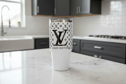 Louis Vuitton Brown - UVDTF Wrap for cups/hard surfaces sticker