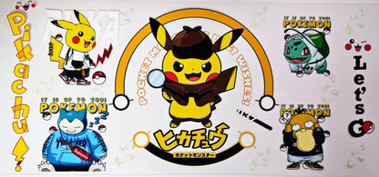 Envoltura UVDTF de Pikachu