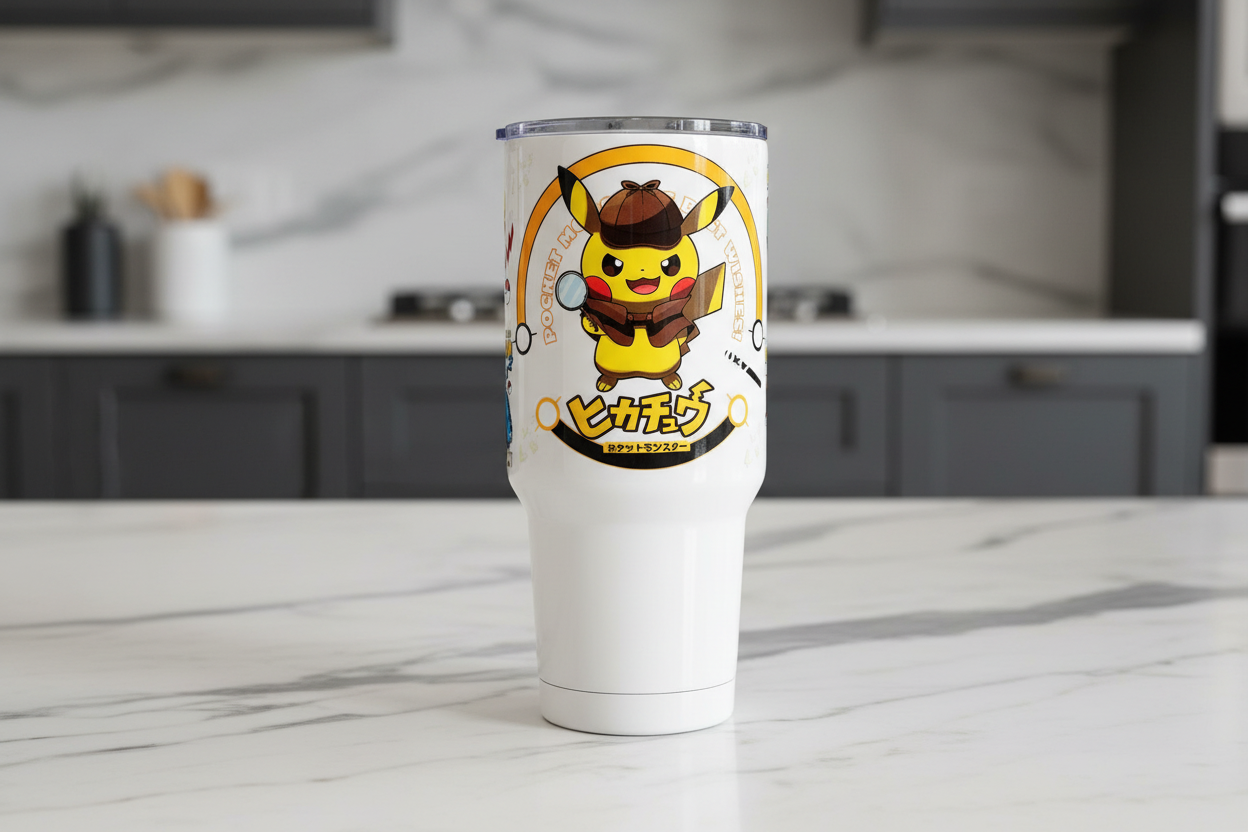 Envoltura UVDTF de Pikachu