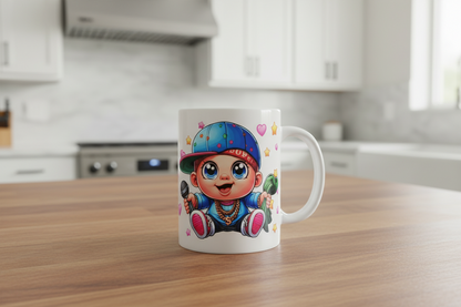 Microphone Boy - UVDTF Wrap for cups/hard surfaces sticker