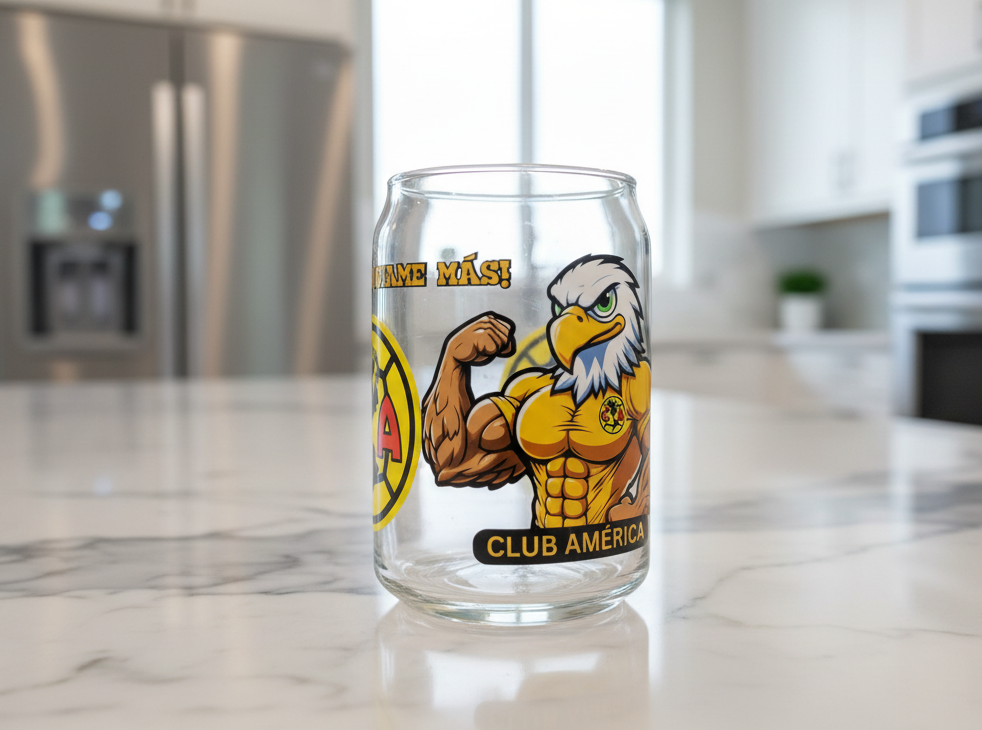 Club América Eagle - UVDTF Wrap for cups/hard surfaces sticker