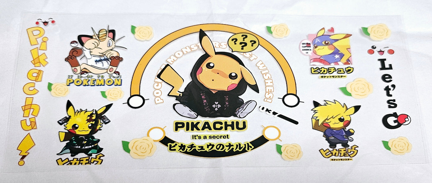 Pikachu  # 2 UVDTF Wrap