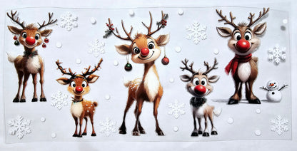 Reindeers - UVDTF Wrap for cups/hard surfaces sticker