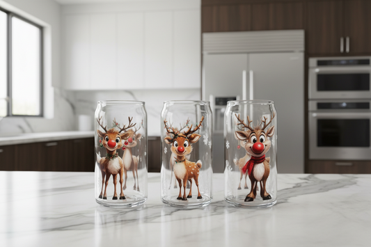 Reindeers - UVDTF Wrap for cups/hard surfaces sticker