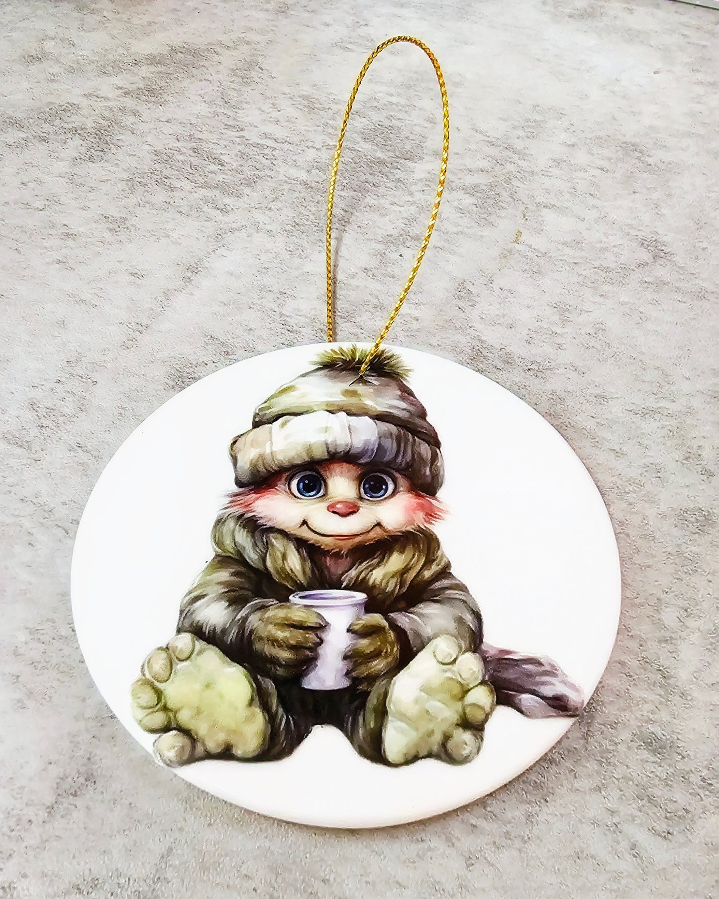 Mystery Ceramic Hanging Christmas Ornament