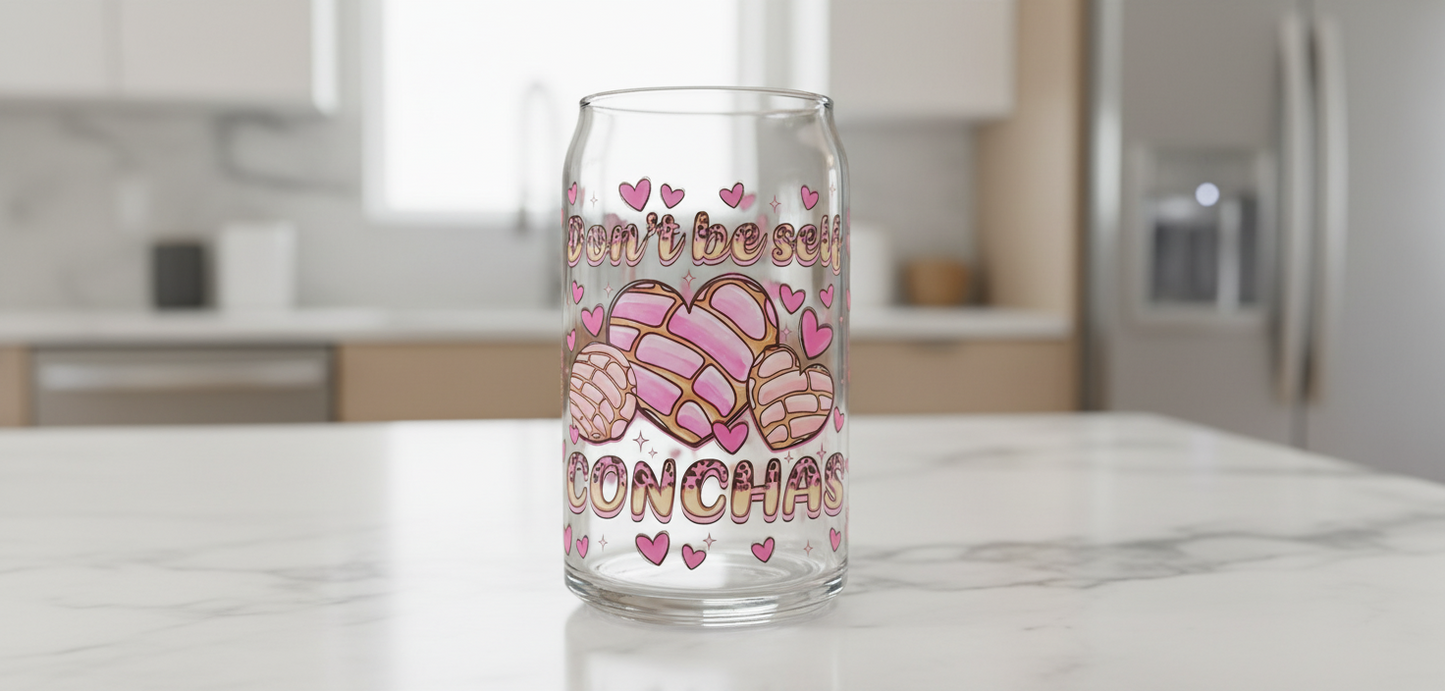 Don't Be Self Conchas - UVDTF Wrap for cups/hard surfaces sticker