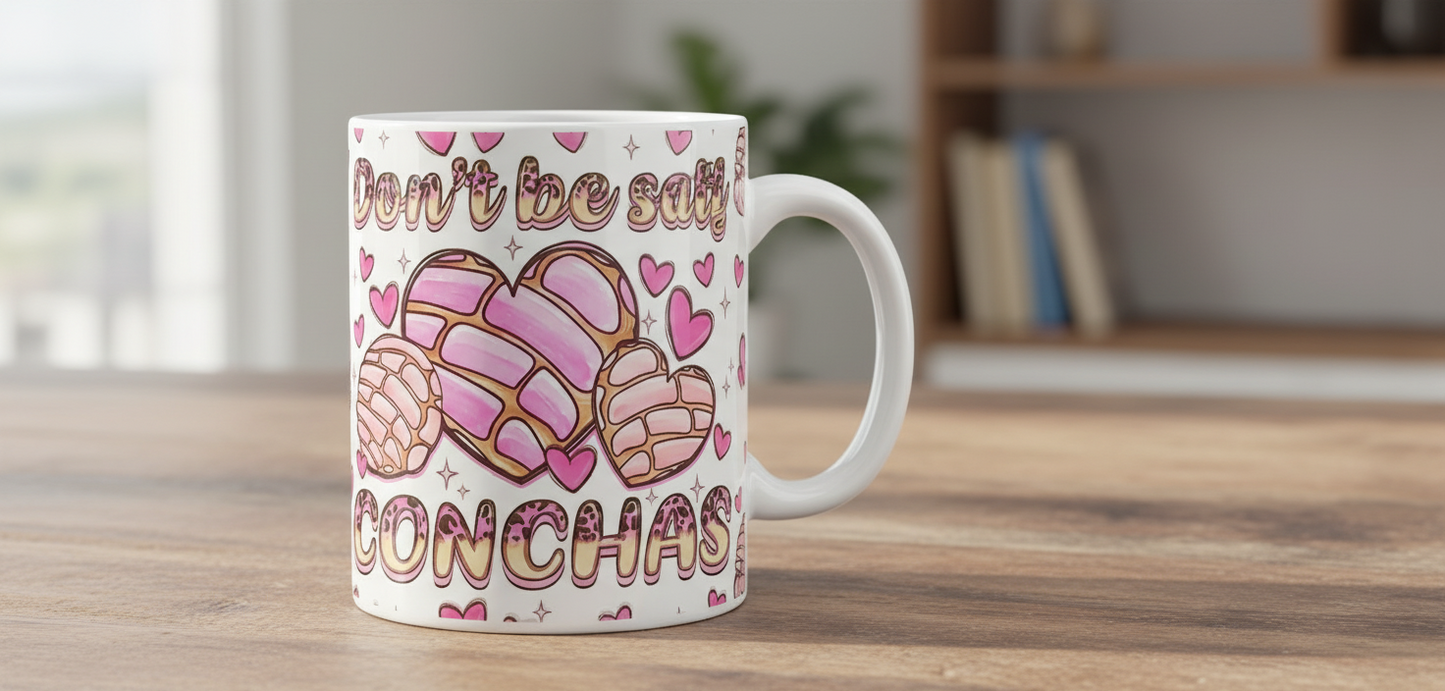 Don't Be Self Conchas - UVDTF Wrap for cups/hard surfaces sticker