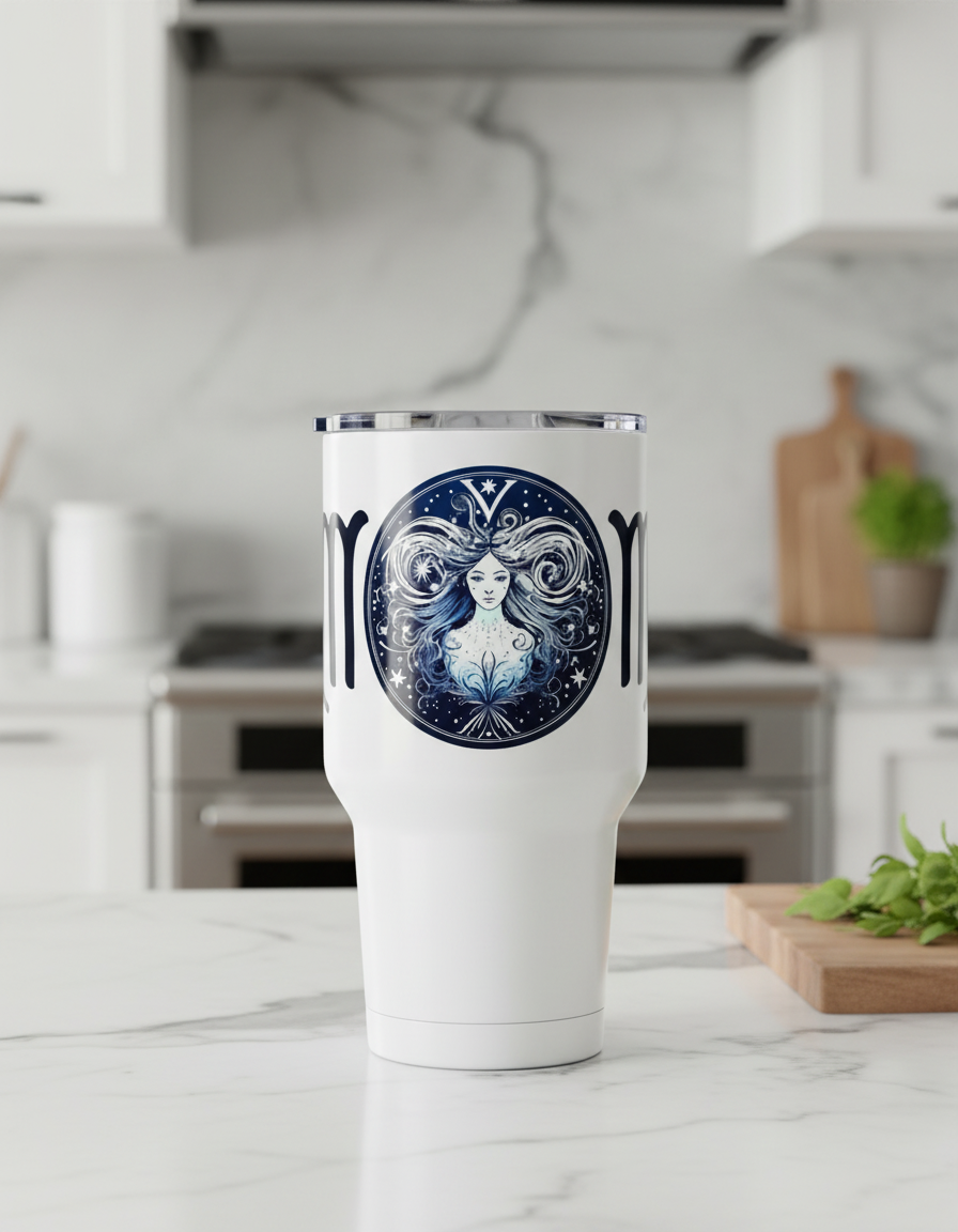 Virgo - UVDTF Wrap for cups/hard surfaces sticker