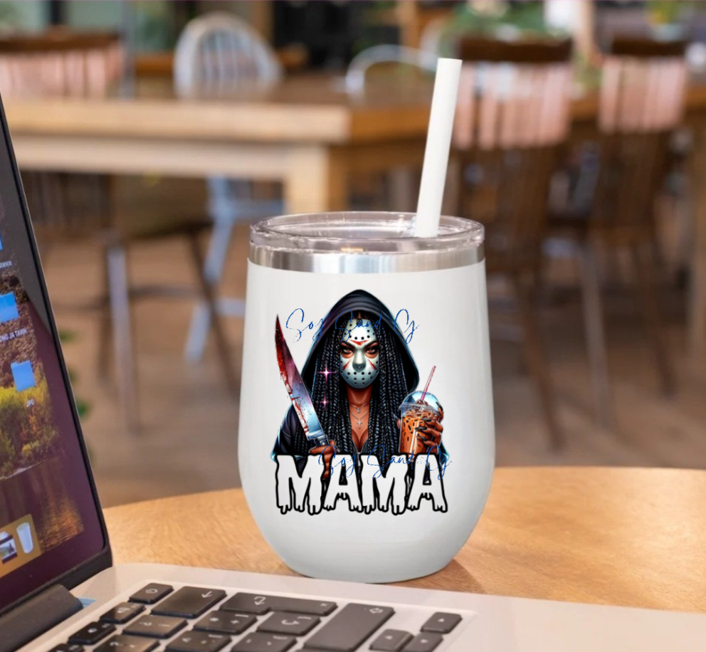 Killer Braids Mama - UVDTF Decal for 16oz Cup/Hard Surfaces