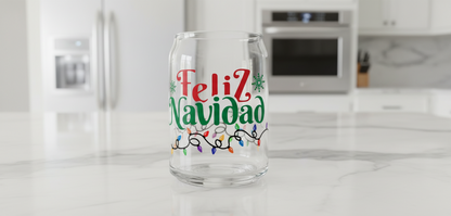Feliz Navidad - UVDTF wrap for cups/hard surfaces sticker