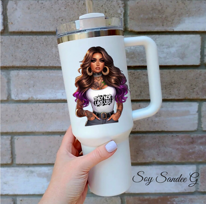 Latina They Not Like Us - UVDTF Decal for cups/hard surfaces sticker