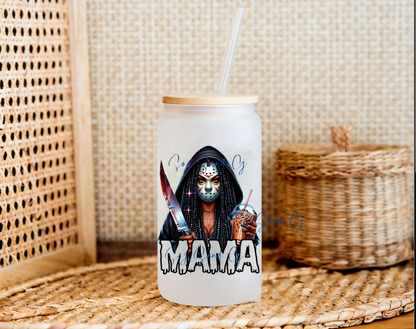 Killer Braids Mama - UVDTF Decal for 16oz Cup/Hard Surfaces