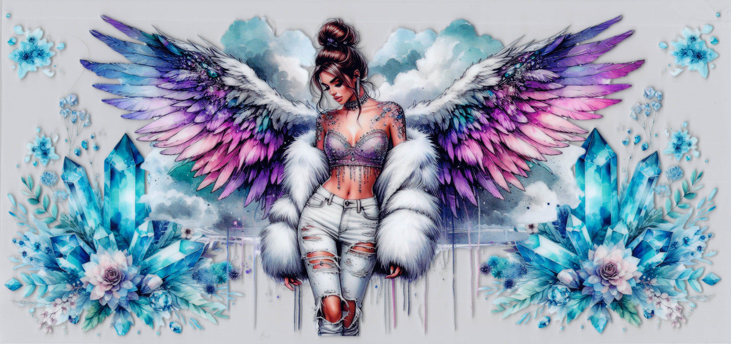 Angel Wings - UVDTF Wrap for cups/hard surfaces sticker