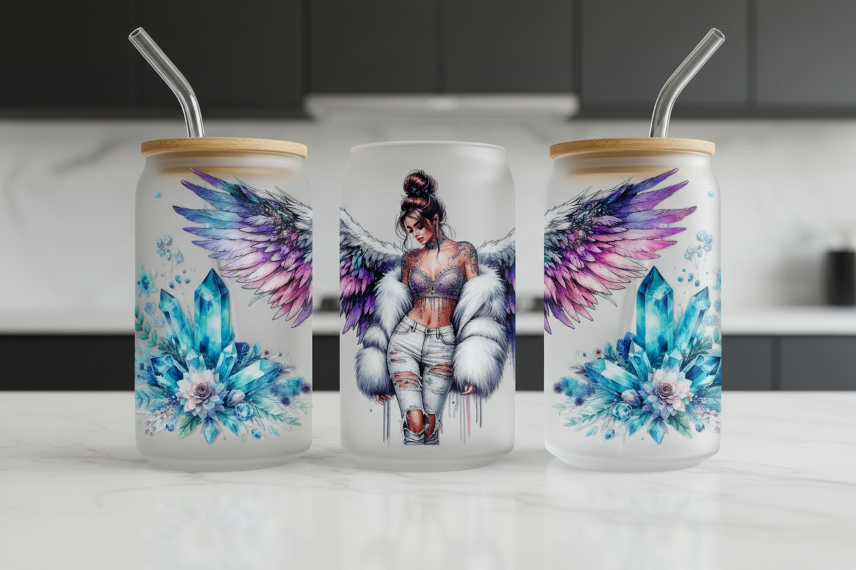 Angel Wings - UVDTF Wrap for cups/hard surfaces sticker