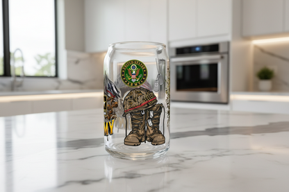 Army Airborne - UVDTF Wrap for cups/hard surfaces sticker