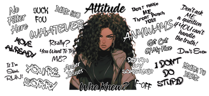 Attitude? UVDTF wrap