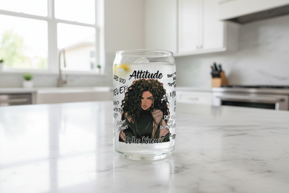 Attitude? - UVDTF Wrap for cups/hard surfaces sticker