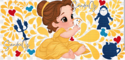 Baby Belle - UVDTF Wrap for cups/hard surfaces sticker
