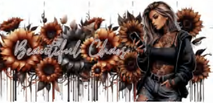 Beautiful Chaos - UVDTF Wrap for cups/hard surfaces sticker