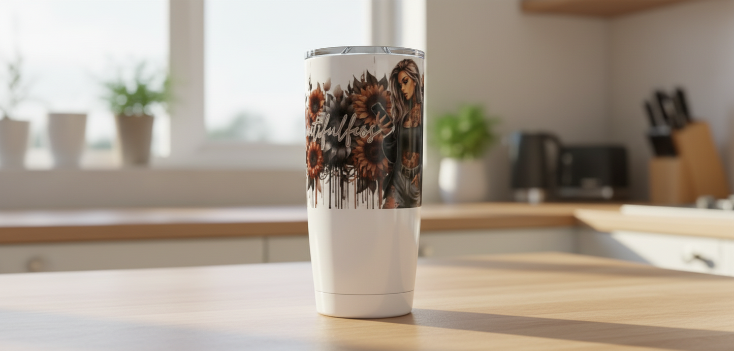 Beautiful Chaos - UVDTF Wrap for cups/hard surfaces sticker