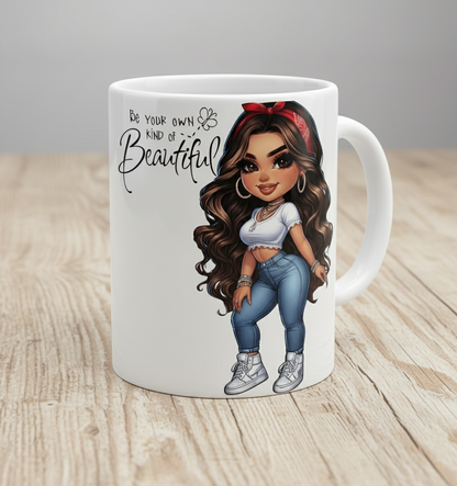Be Your Own Kind of Beautiful - UVDTF Decal for cups/hard surfaces sticker