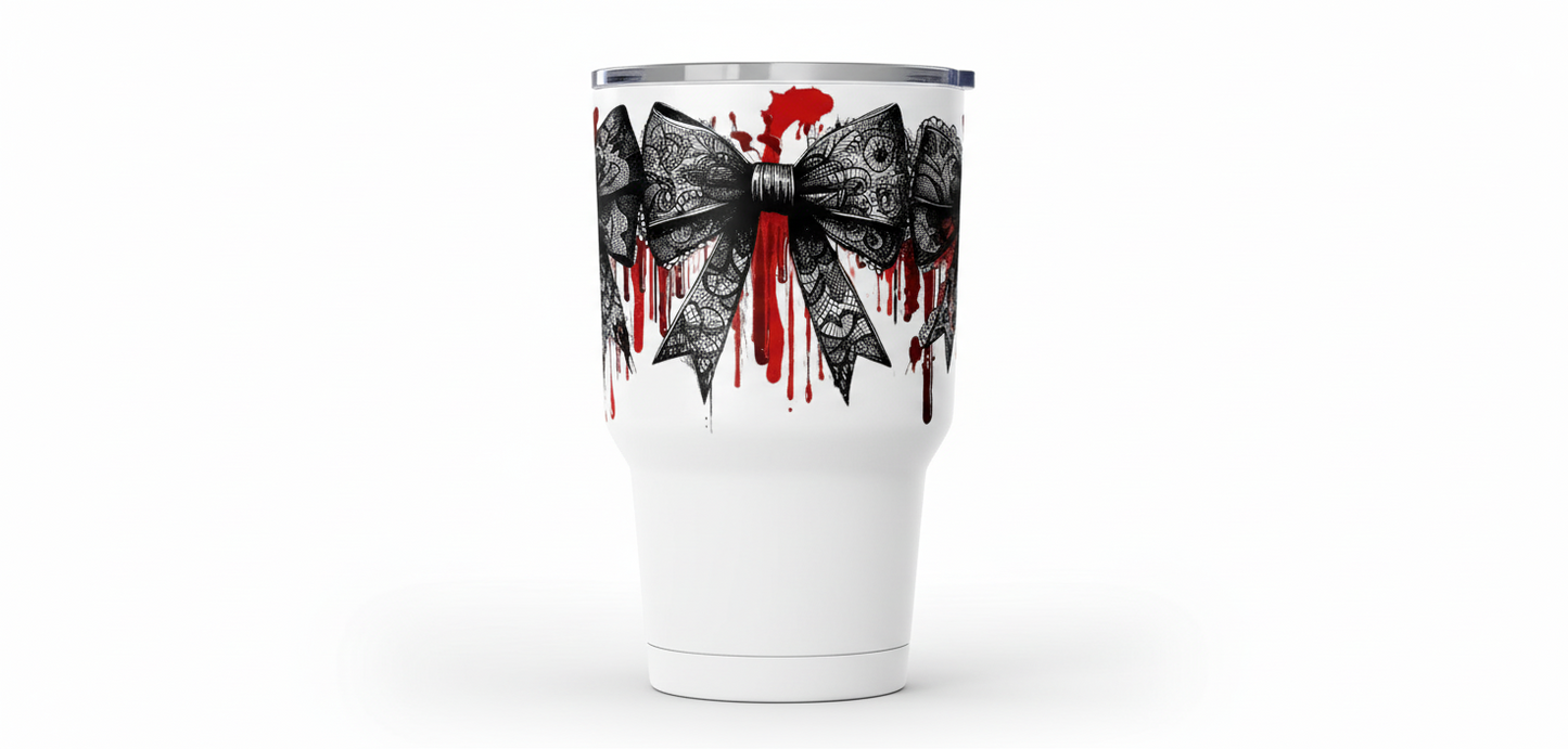 Coser envolturas UVDTF azules de Starbucks