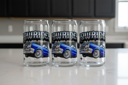 Blue Lowrider - UVDTF Wrap for cups/hard surfaces sticker