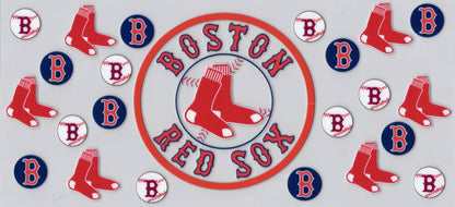 Boston Red Sox - UVDTF Wrap for cups/hard surfaces sticker