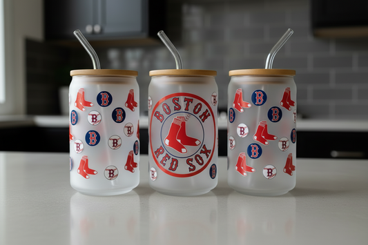Boston Red Sox - UVDTF Wrap for cups/hard surfaces sticker