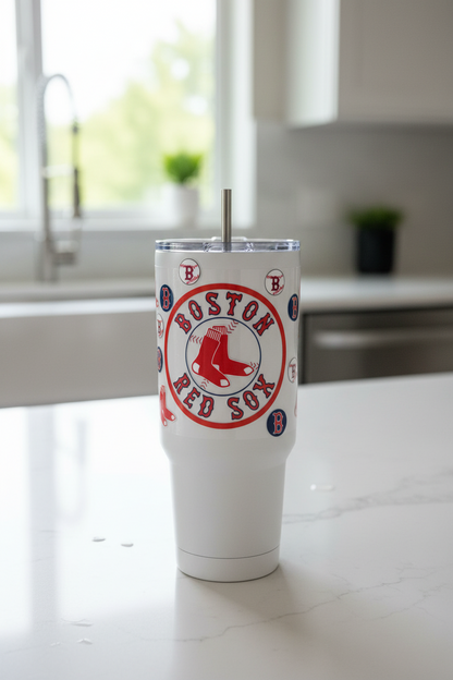 Boston Red Sox - UVDTF Wrap for cups/hard surfaces sticker