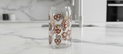 Brown Christmas Ornaments- UVDTF Wrap for cups/hard surfaces sticker