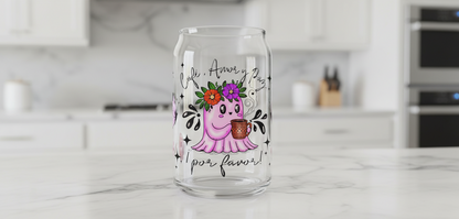 Café, Amor y Paz - UVDTF Wrap for cups/hard surfaces sticker