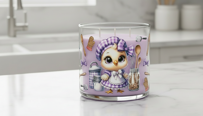 Manta UVDTF con elefante y flores para bebé