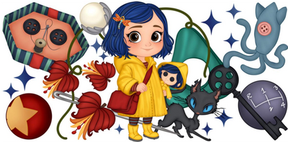 Coraline - UVDTF wrap for cups/hard surfaces sticker