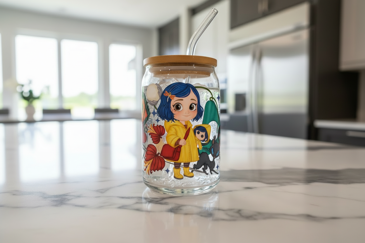 Coraline - UVDTF wrap for cups/hard surfaces sticker