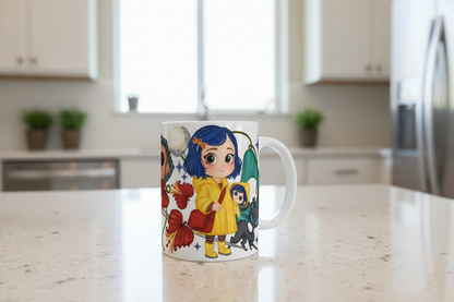 Coraline - UVDTF wrap for cups/hard surfaces sticker