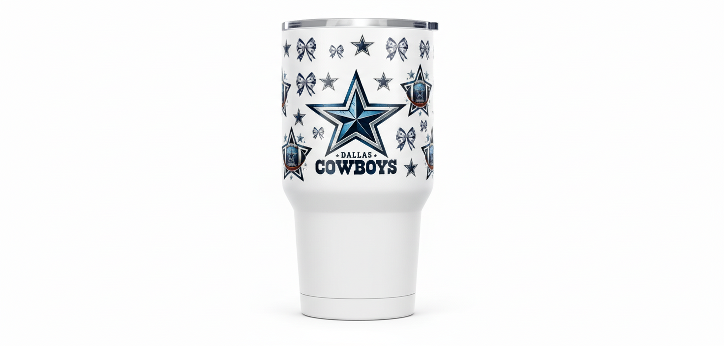 Dallas Cowboys Stars - UVDTF Wrap for cups/hard surfaces sticker