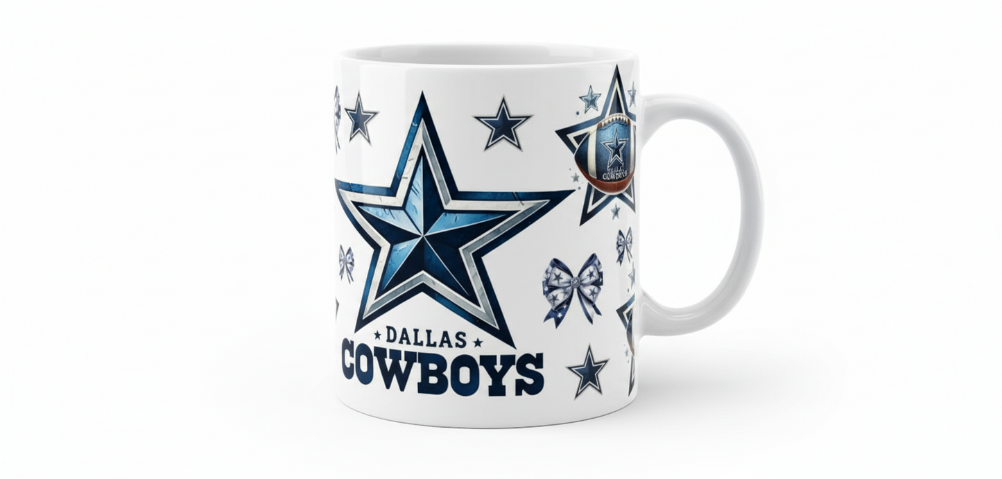 Dallas Cowboys Stars - UVDTF Wrap for cups/hard surfaces sticker