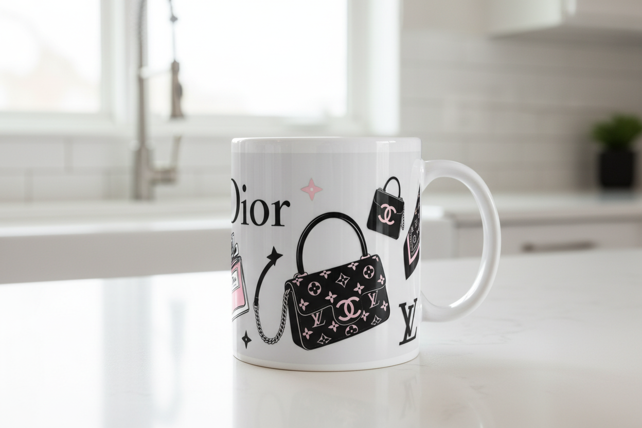 Designer Essentials - UVDTF Wrap for cups/hard surfaces sticker