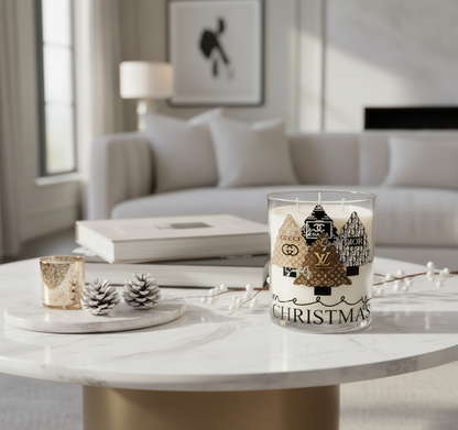 Designer Christmas Trees - UVDTF Decal for cups/hard surfaces sticker