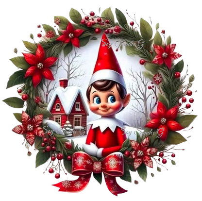 No me hagas una pregunta si... (círculo) Calcomanía UVDTF