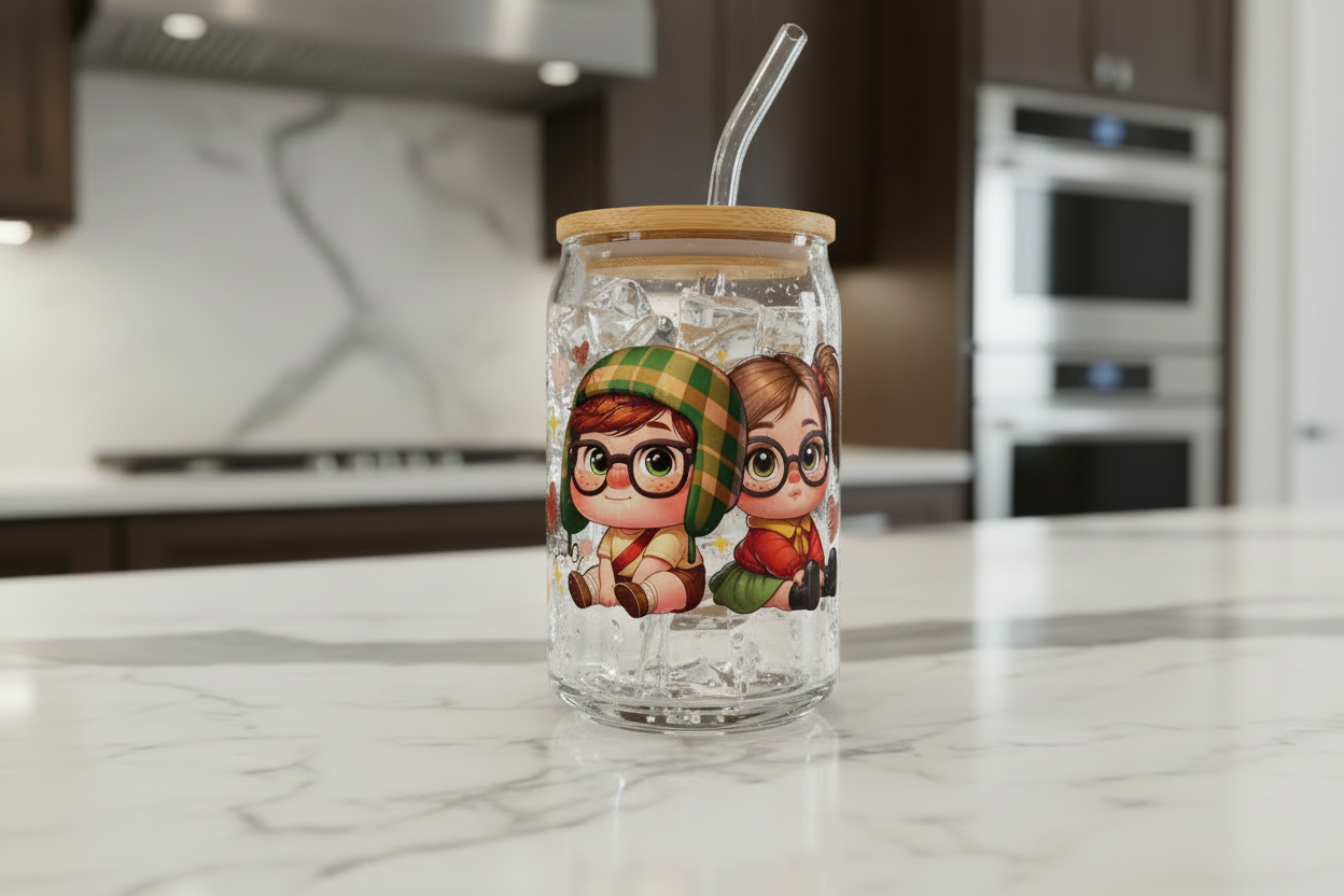 Es Que Fue Adorable Couple - UVDTF Wrap for cups/hard surfaces sticker
