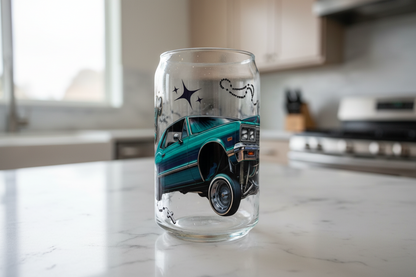 Green Lowrider - UVDTF Wrap for cups/hard surfaces sticker